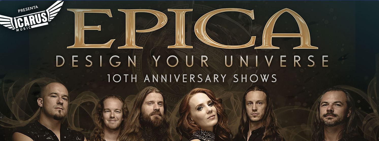 EPICA nuvamente en Bs As festejando aniversario de Design Your Universe
