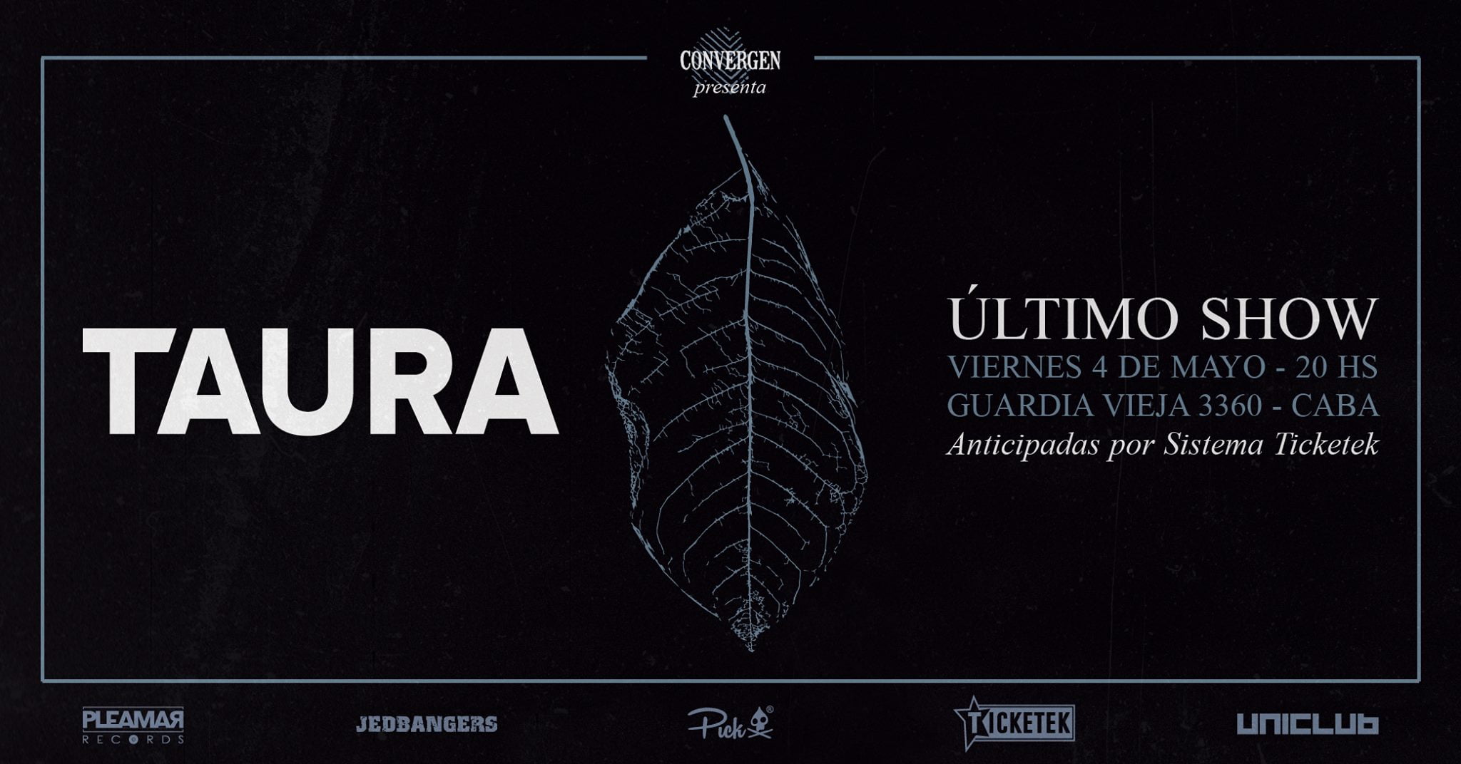 TAURA se despide de los escenarios