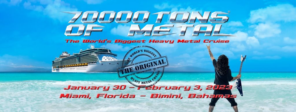 70000 TONS OF METAL: EL CRUCERO DE HEAVY METAL MÁS GRANDE DEL MUNDO