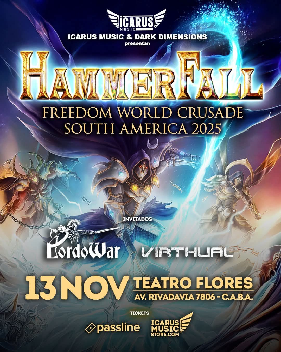 HAMMERFALL - Metal-Daze Webzine