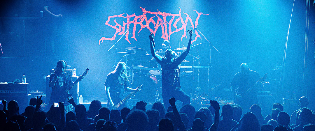 SUFFOCATION en vivo en Argentina: “Diario de una jornada brutal"