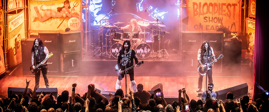 W.A.S.P. en vivo en Argentina: "Bienvenidos al freak show"