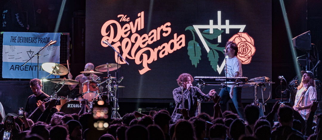 THE DEVIL WEARS PRADA en vivo en Argentina: "Una transfusión de metalcore"