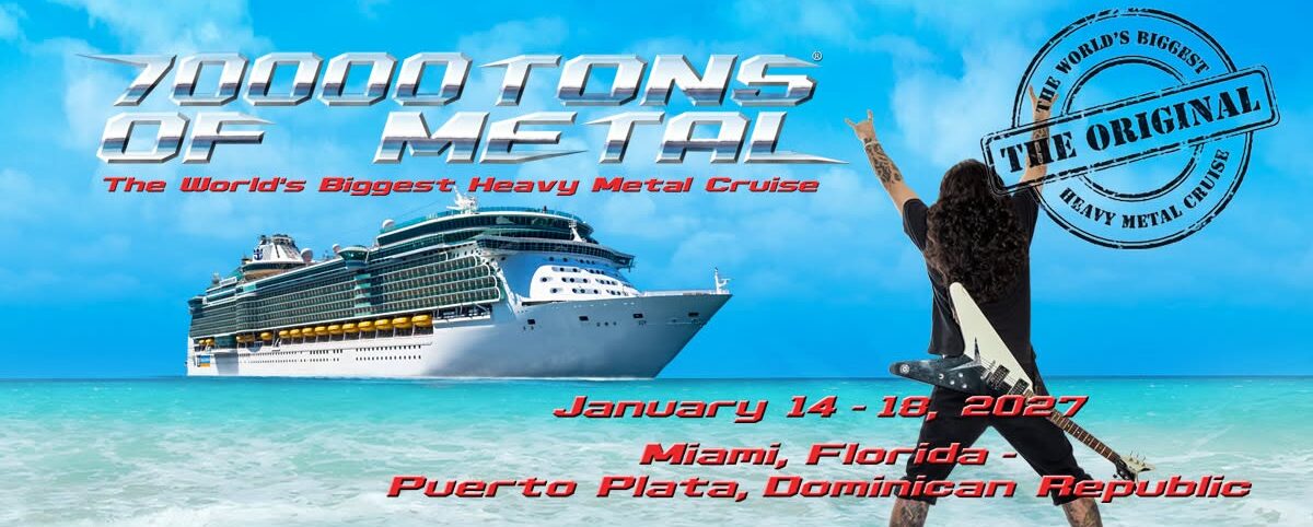 70000 TONS OF METAL 2027: Hoy arranca la venta venta de entradas para el crucero de heavy metal más importante del mundo
