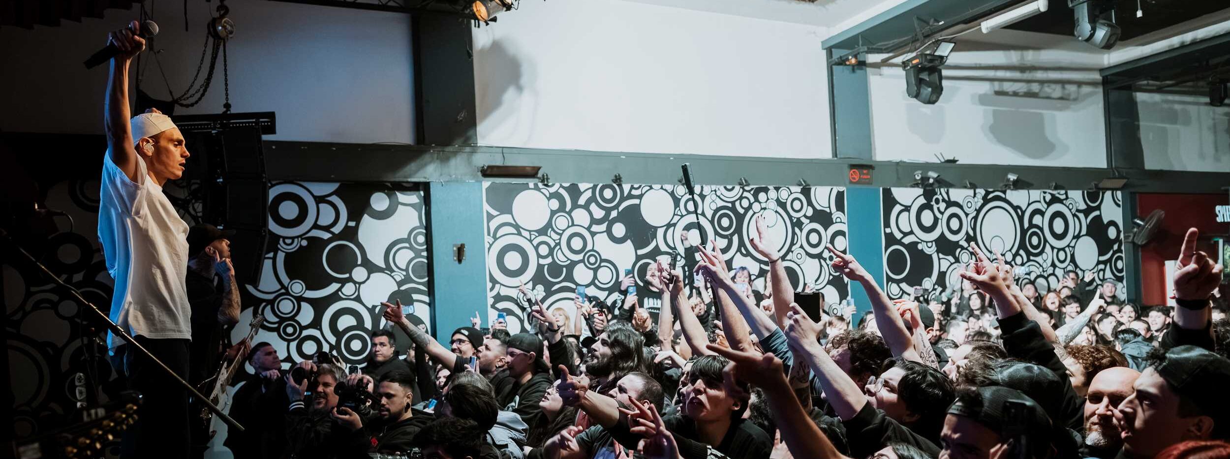 LANDMVRKS en vivo en Argentina: "Metalcore, caos y una deuda saldada"